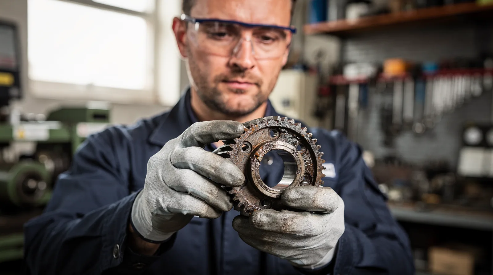 Grinding noises can come from misaligned or worn-out gears inside the opener, an early sign