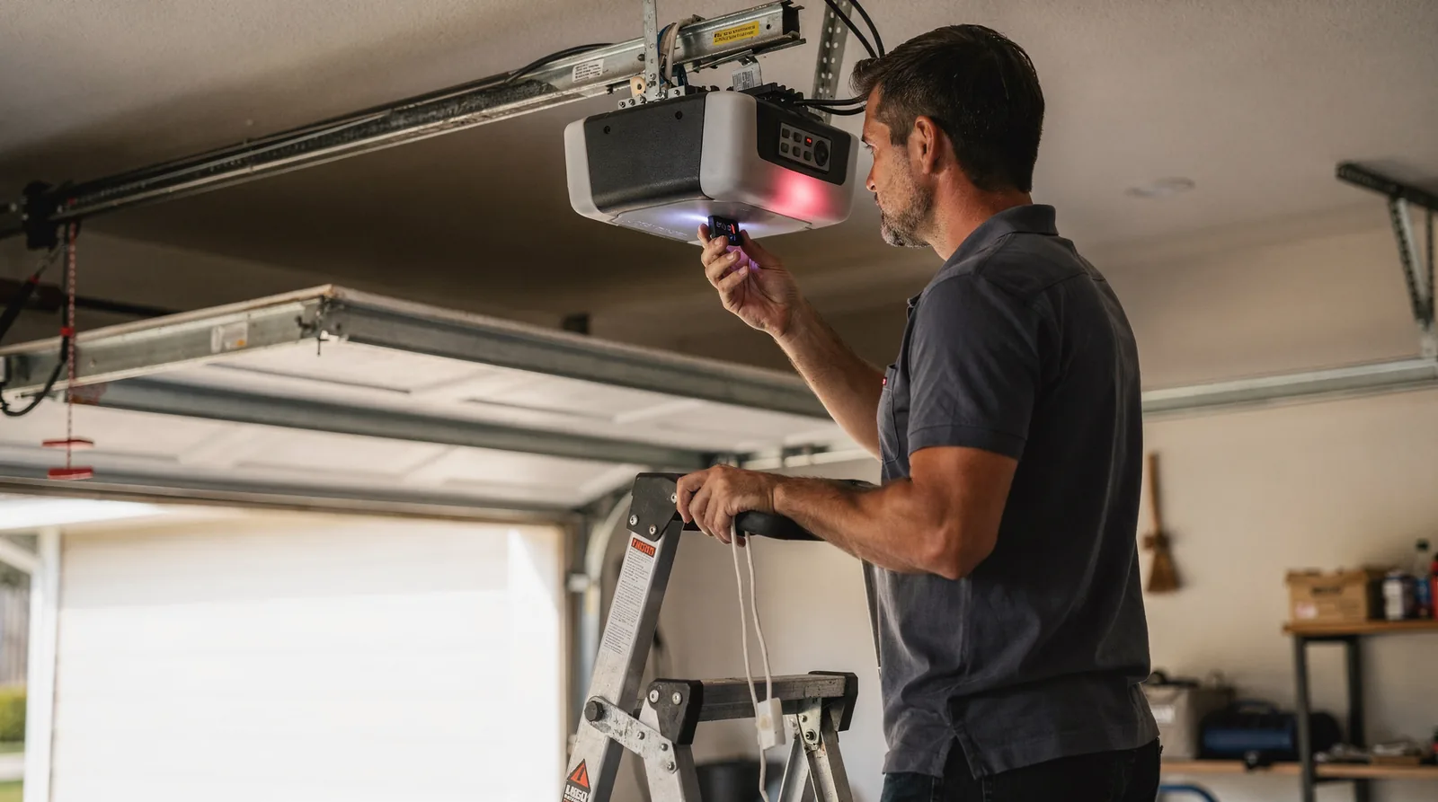 Openers come with self-diagnostic capabilities that let you count flashes to pinpoint the exact problem